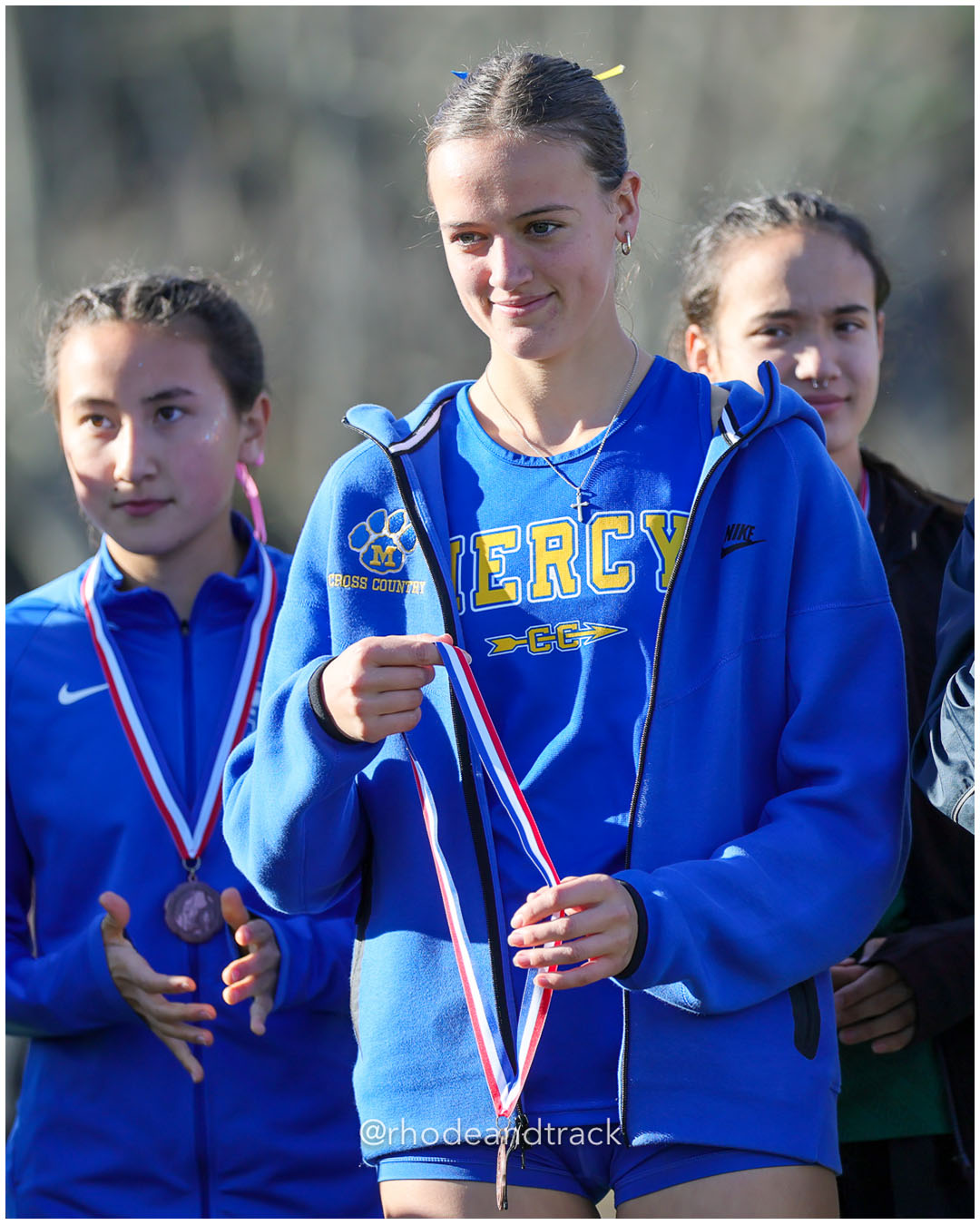 12 Sarah Roberts Mercy - CT 19:22.43 - New England Cross Country Championships - Thetford Vt - November 8, 2025 – 2025 New England Cross Co…